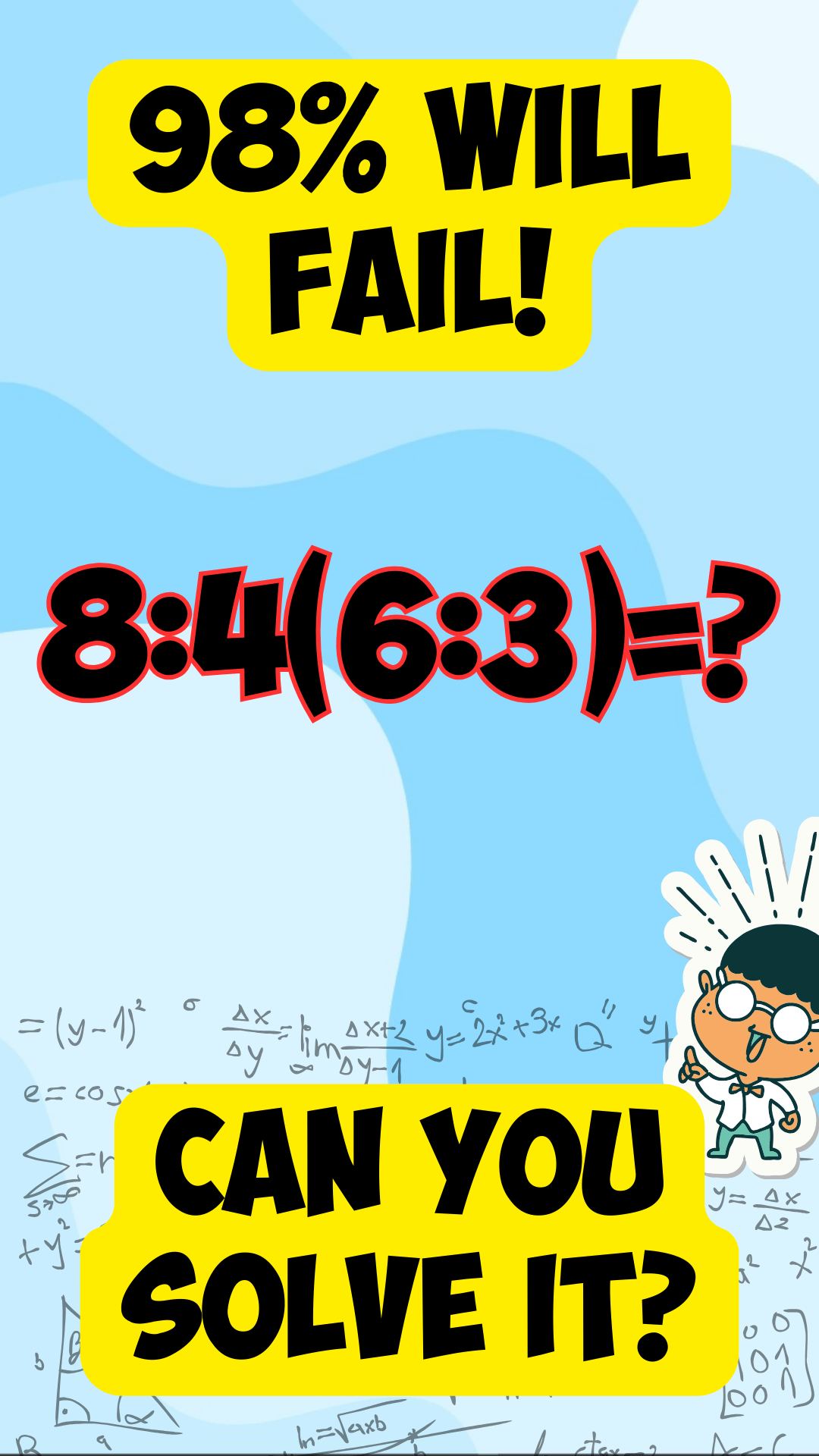 math puzzle, task, quiz